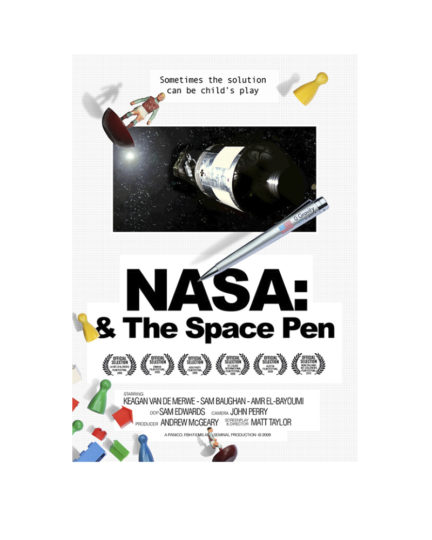NASA and the Space Pen Poster